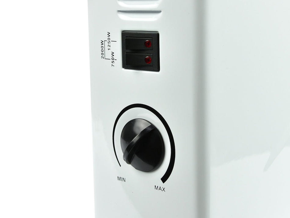 convectorkachel met thermostaat 2000W