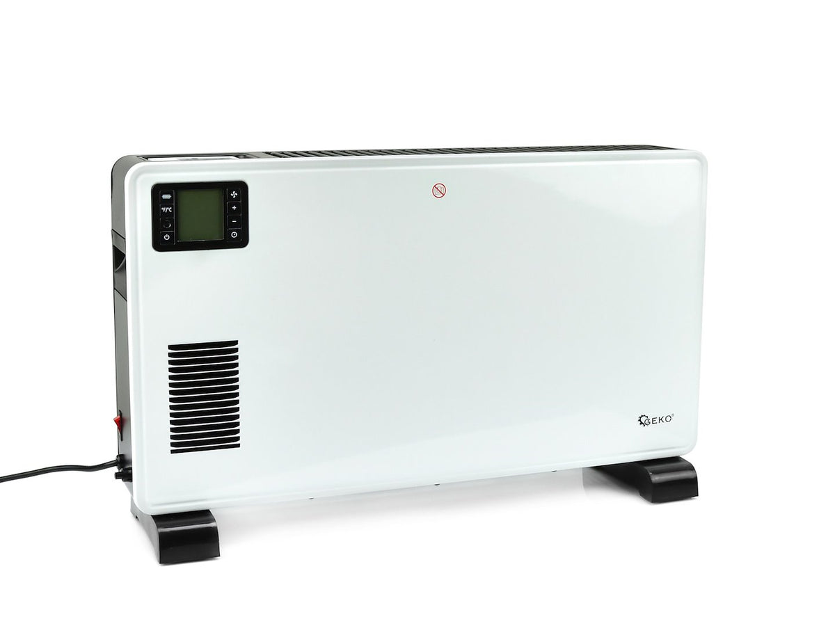 convectorkachel met afstandsbediening en LCD-display