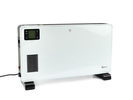 convectorkachel met afstandsbediening en LCD-display
