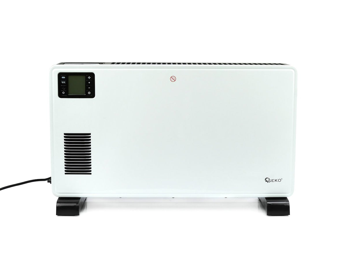 convectorkachel met afstandsbediening en LCD-display
