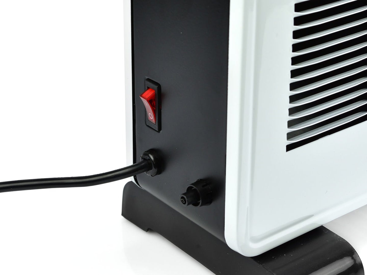 convectorkachel met afstandsbediening en LCD-display