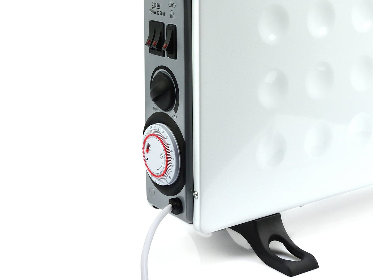 convectorkachel met Turbo- en Timer-functies