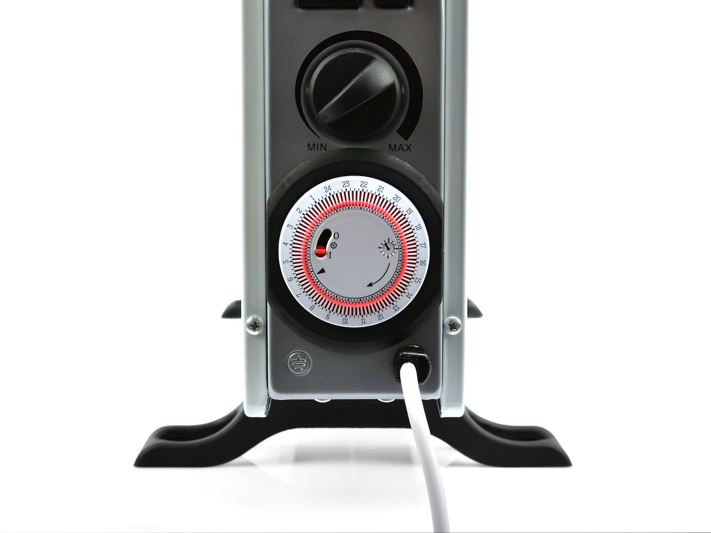 convectorkachel met Turbo- en Timer-functies