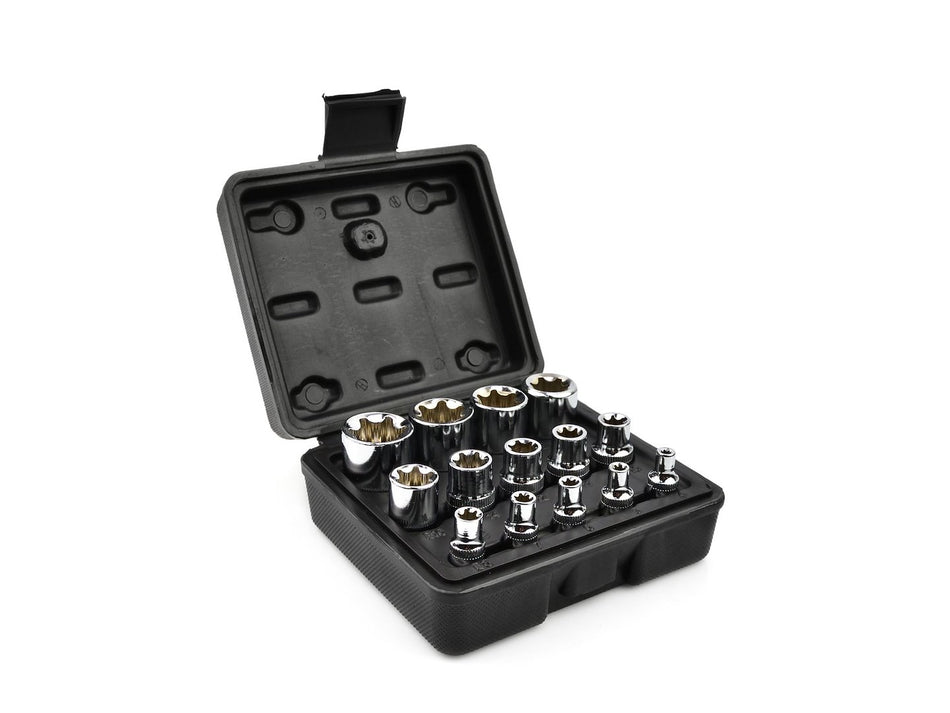 14-delige E4-E24 TORX-dopsleutelset