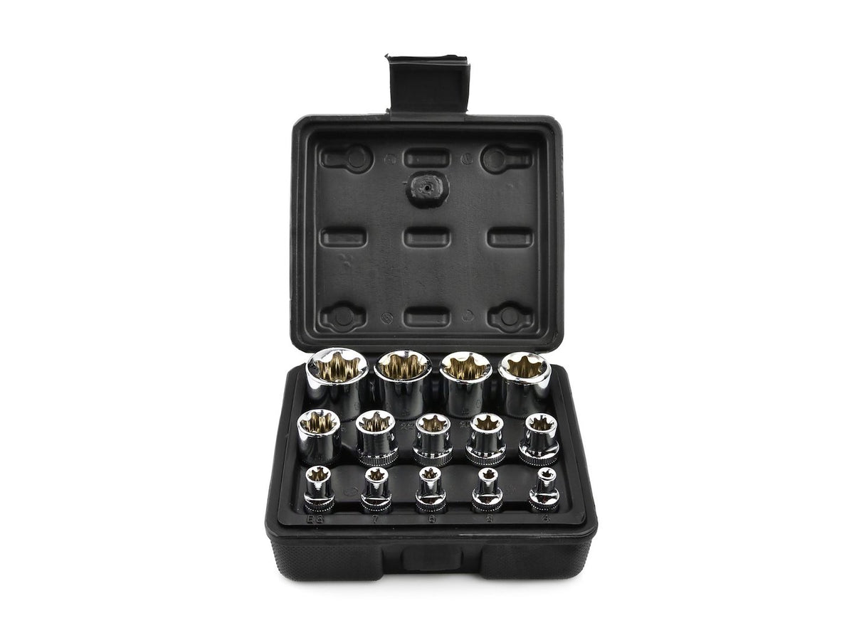 14-delige E4-E24 TORX-dopsleutelset