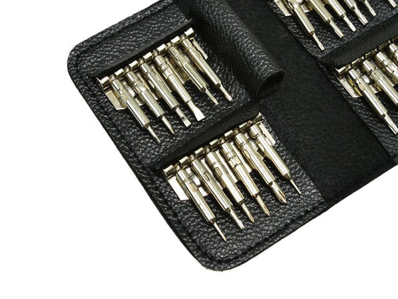 Precisiekruiskopschroevendraaierset 25 stuks