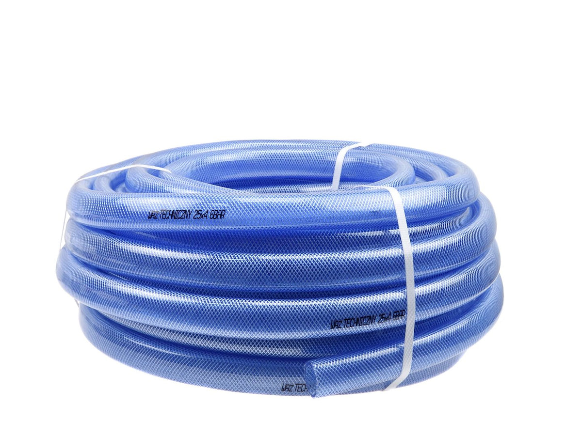 Versterkte technische slang 25x4mm 50m