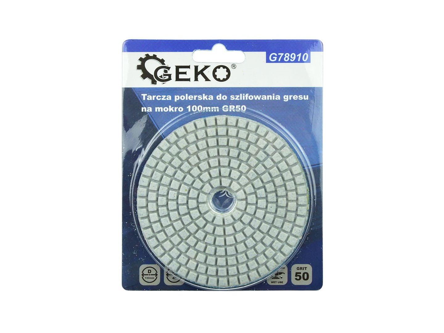 Diamant polijstpad 100mm G50