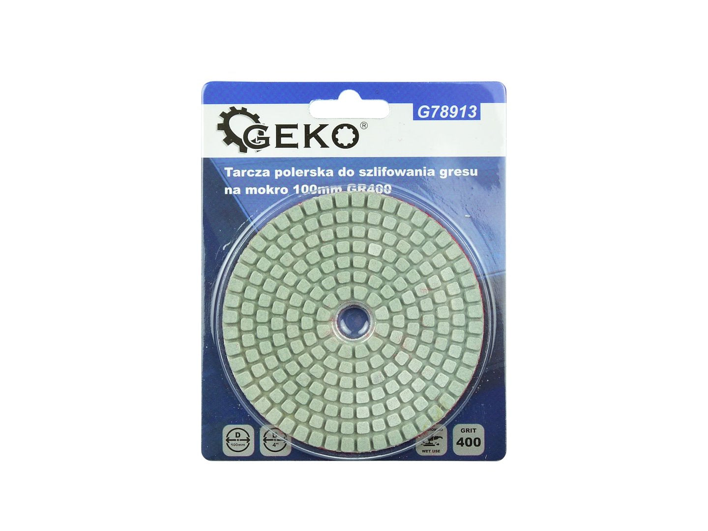 Diamant polijstpad 100mm G400