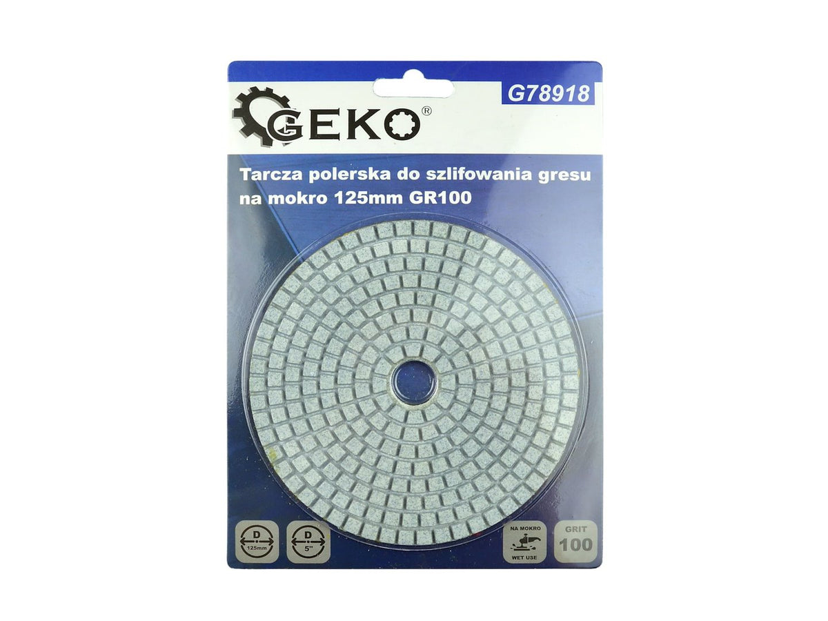Diamant polijstpad 125mm G100