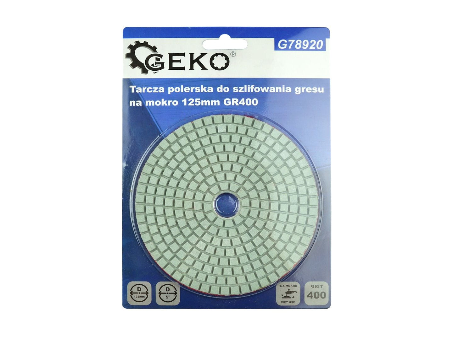 Diamant polijstpad 125mm G400