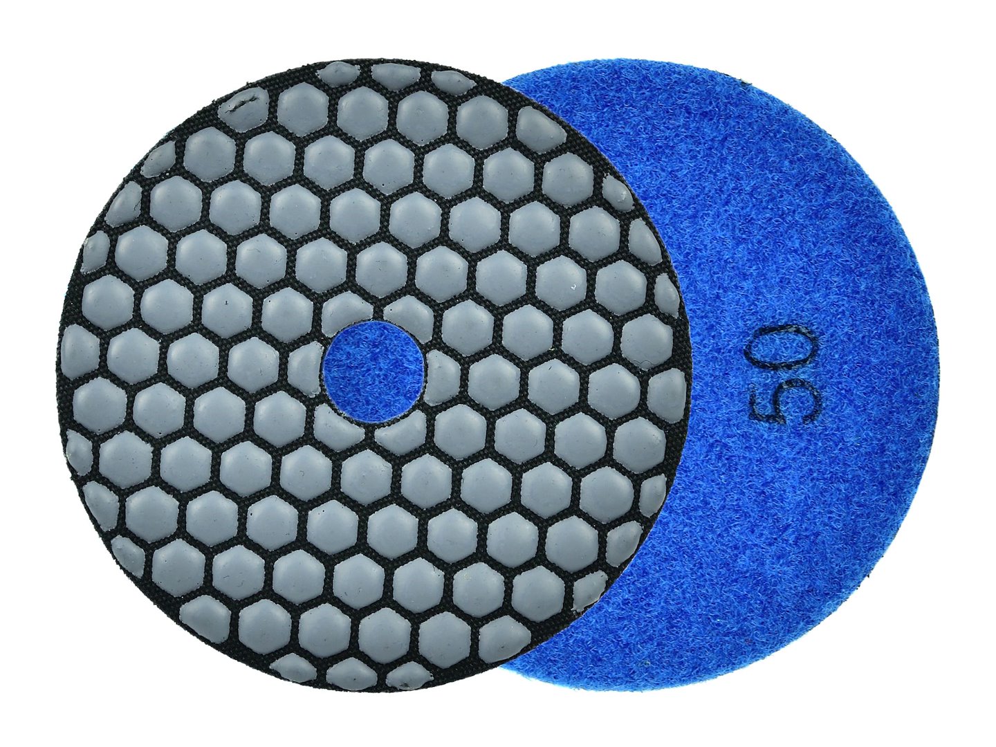 Diamant droog polijstpad 100mm G50