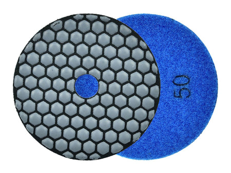 Diamant droog polijstpad 100mm G50