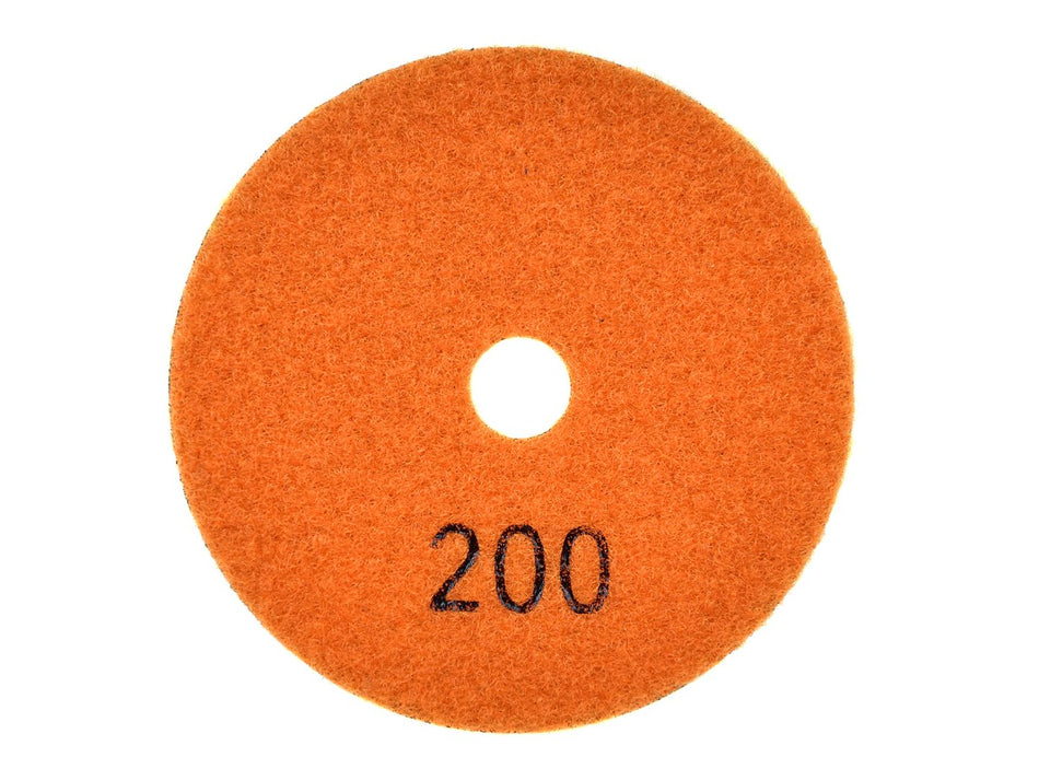 Diamant droog polijstpad 100mm G200