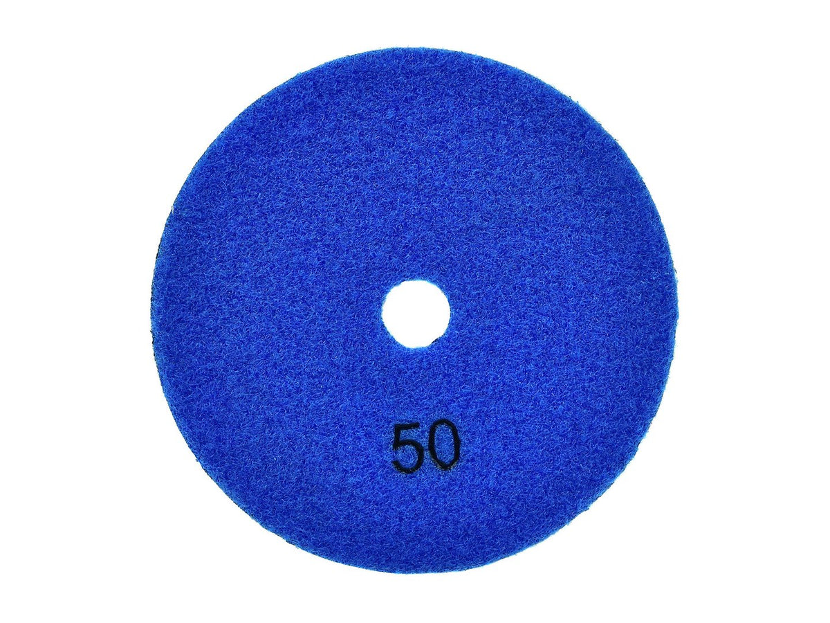 Diamant droog polijstpad 125mm G50