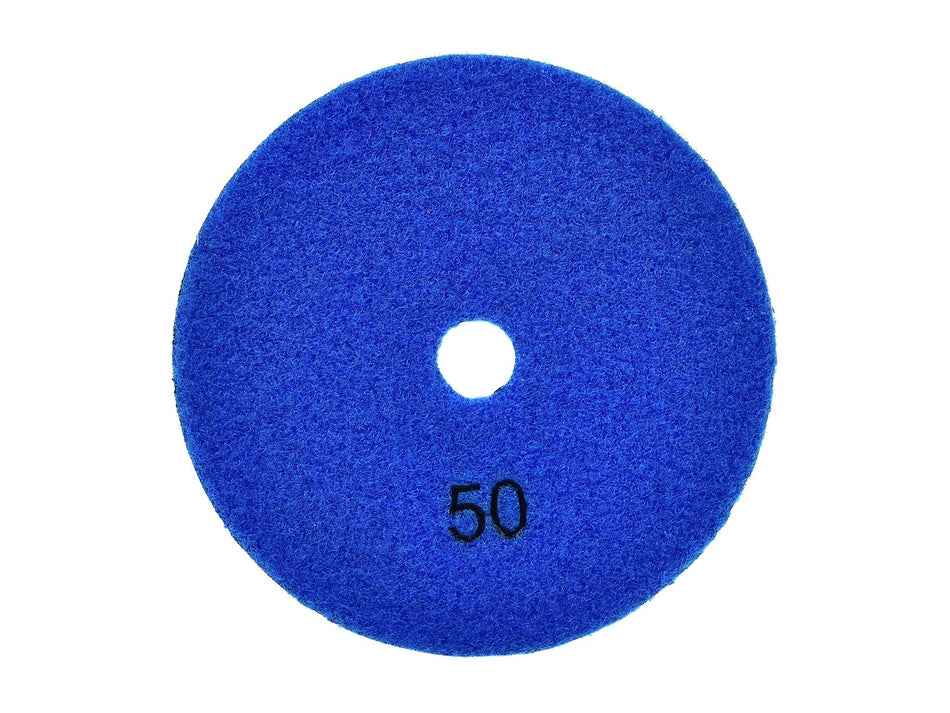 Diamant droog polijstpad 125mm G50