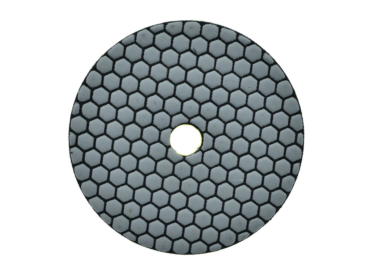 Diamant droog polijstpad 125mm G100
