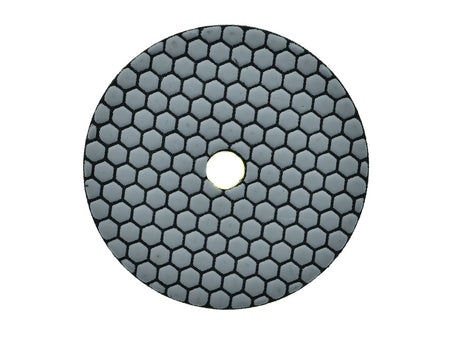 Diamant droog polijstpad 125mm G100