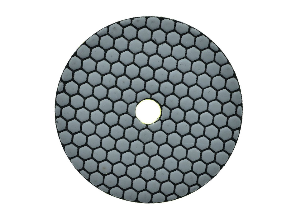Diamant droog polijstpad 125mm G100
