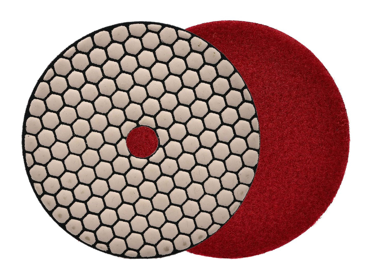 Diamant droog polijstpad 125mm G400