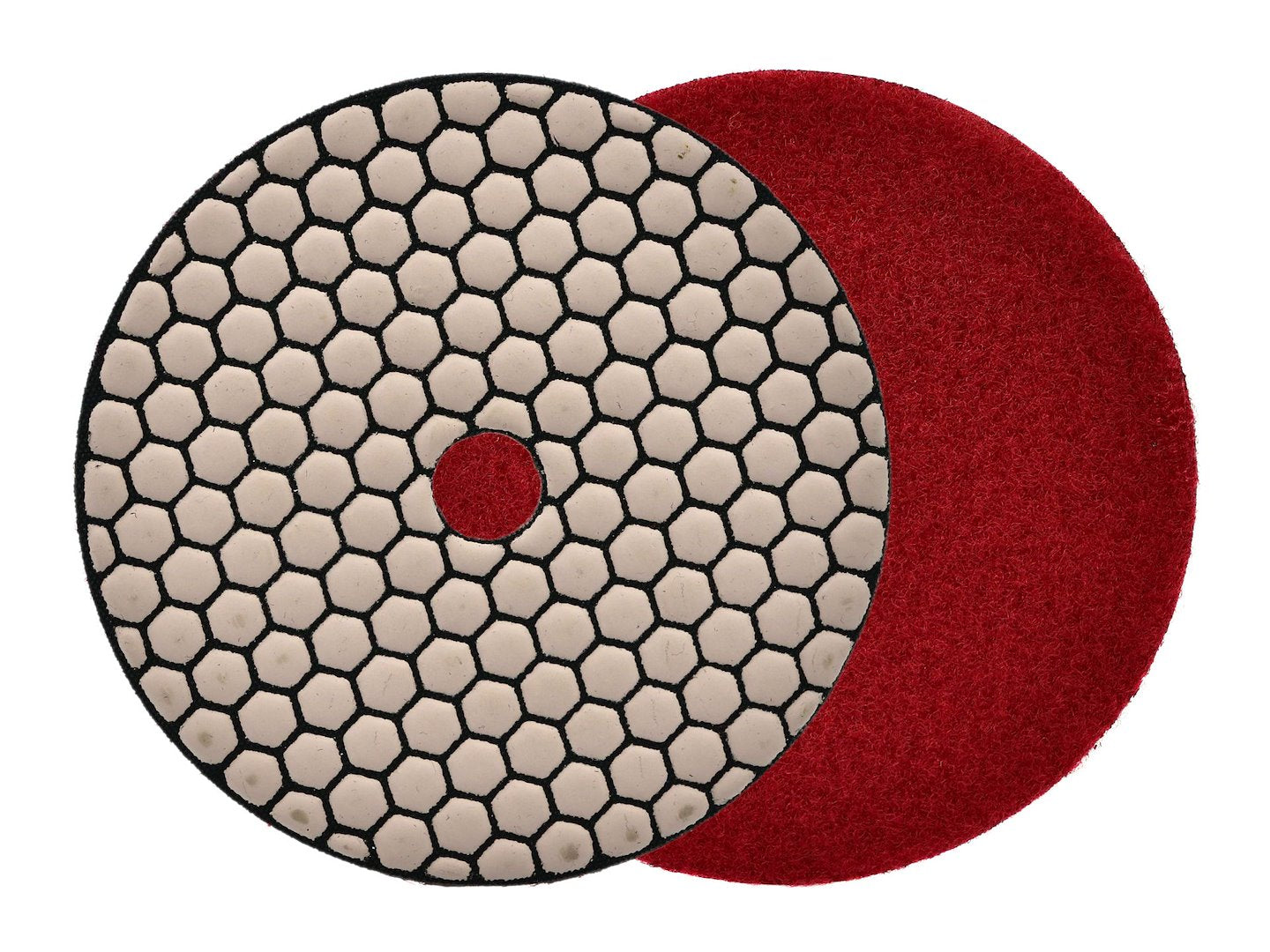 Diamant droog polijstpad 125mm G400