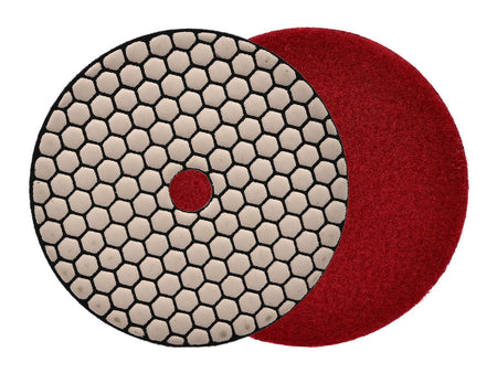Diamant droog polijstpad 125mm G400