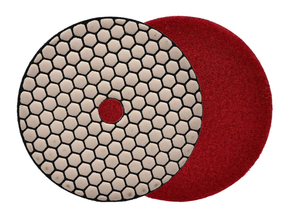 Diamant droog polijstpad 125mm G400
