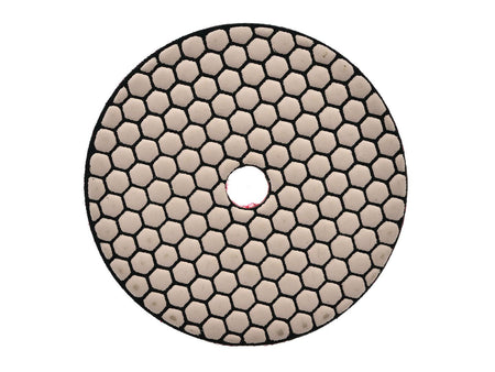 Diamant droog polijstpad 125mm G400