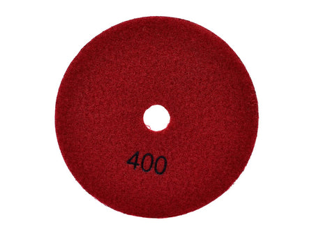 Diamant droog polijstpad 125mm G400