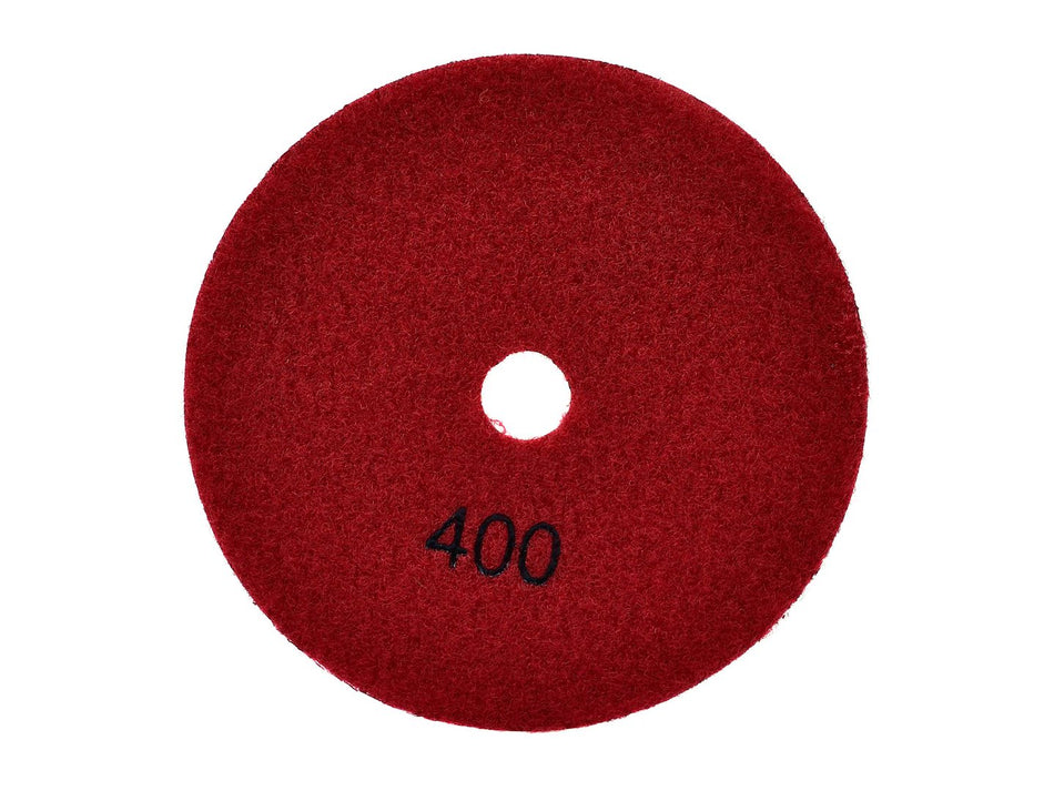 Diamant droog polijstpad 125mm G400