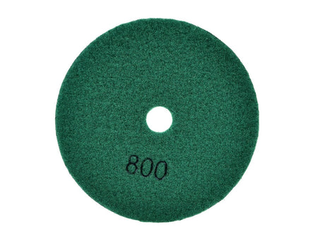 Diamant droog polijstpad 125mm G800