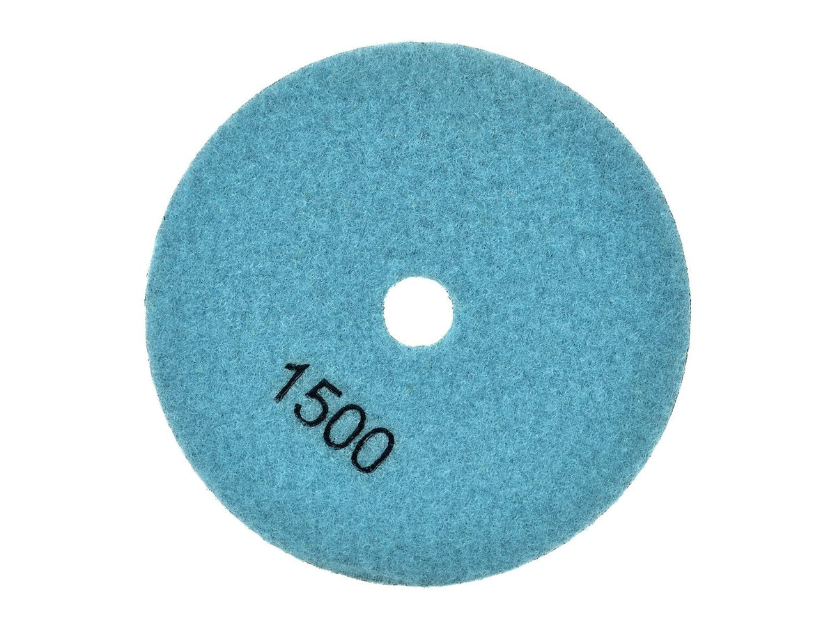 Diamant droog polijstpad 125mm G1500