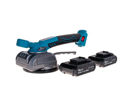 Tegellijmvibrator 21V (2 batterijen + oplader)