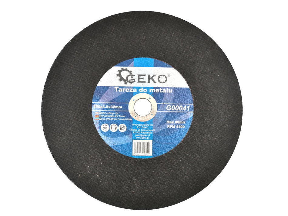 Metaal snijschijf 350x3.5x32mm GEKO