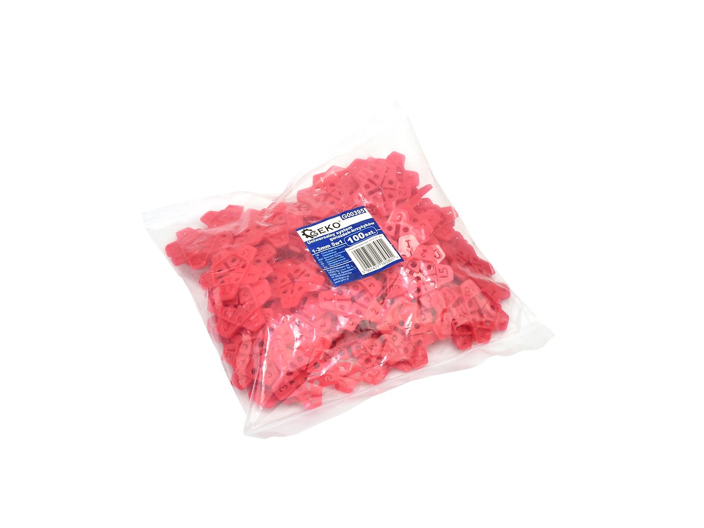 Universeel systeem ster-kruis 1-3mm 5in1 100st.