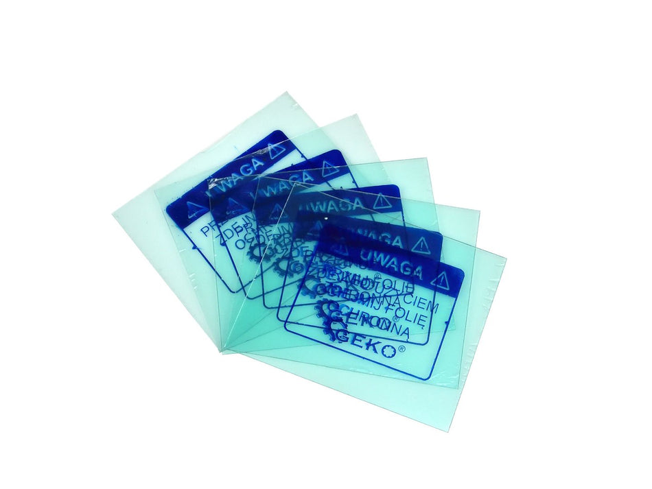 5 stuks lashelm heldere lenzen 110x90mm