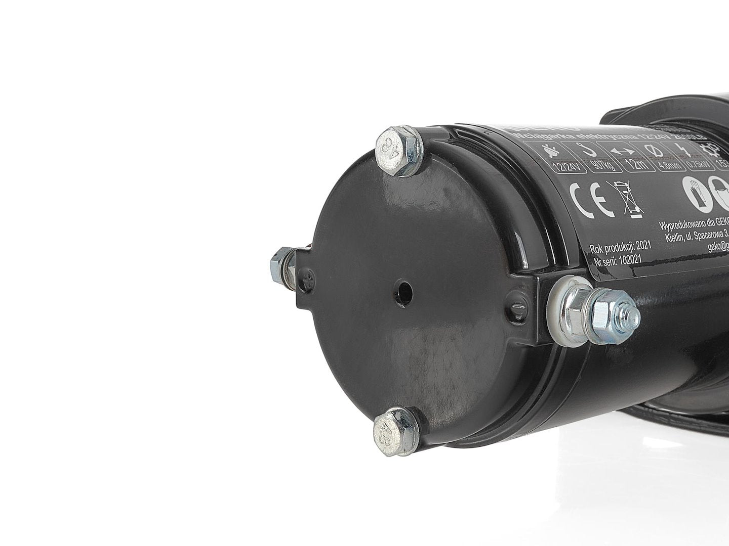 Elektrische lier 12V 2000LB