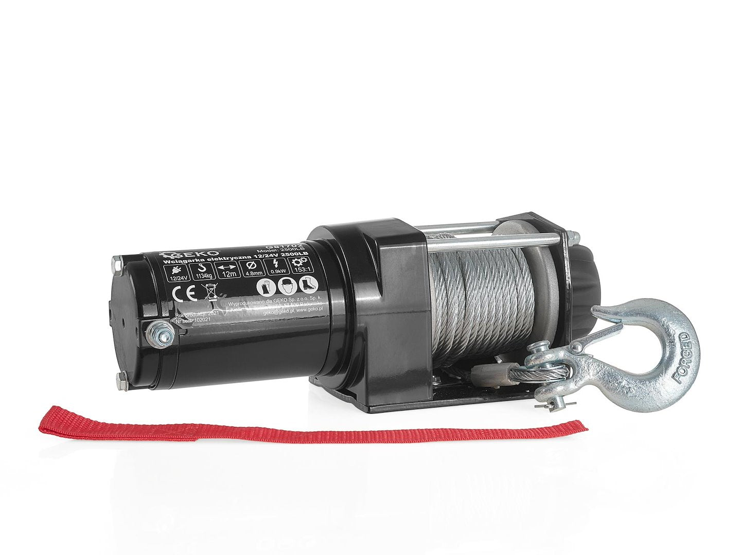 Elektrische lier 12V 2500LB