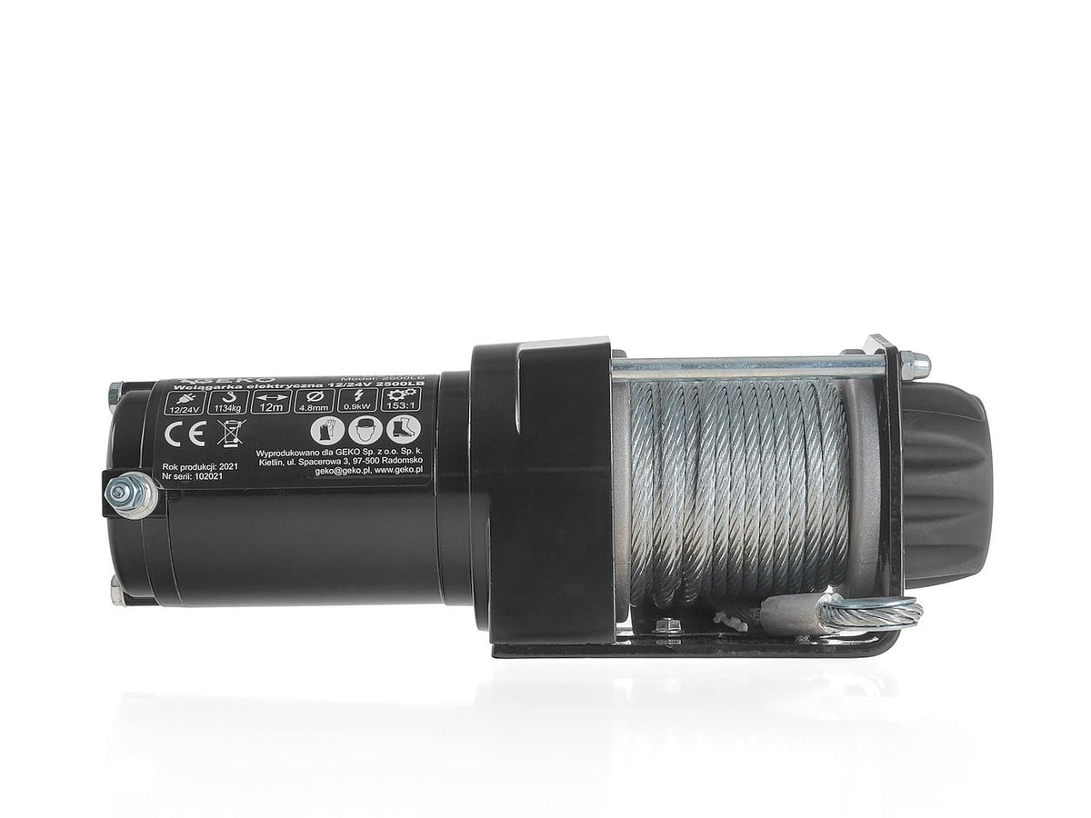 Elektrische lier 12V 2500LB