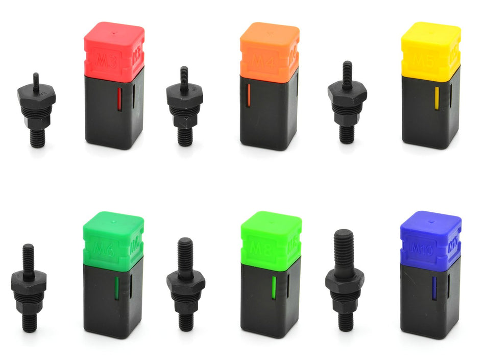 Adapters voor popnageltang 6 stuks M3-M10