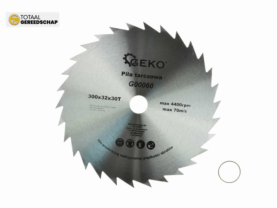 Circular saw blade for wood 300x32x30T