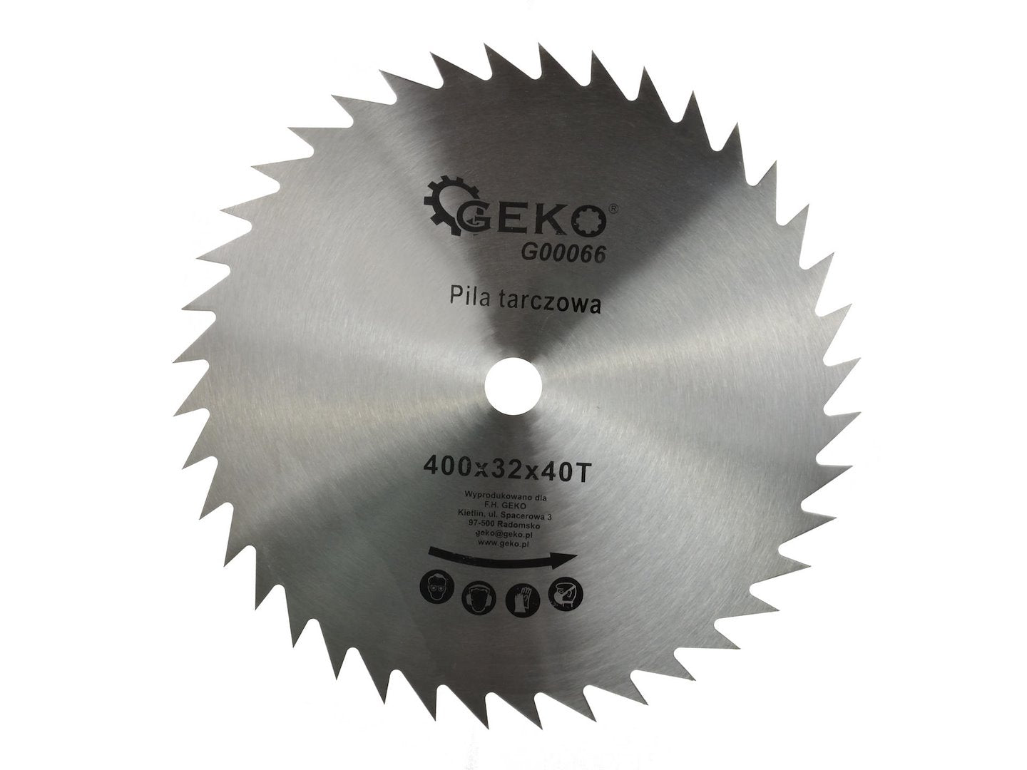 Cirkelzaagblad voor hout 400x32x40T