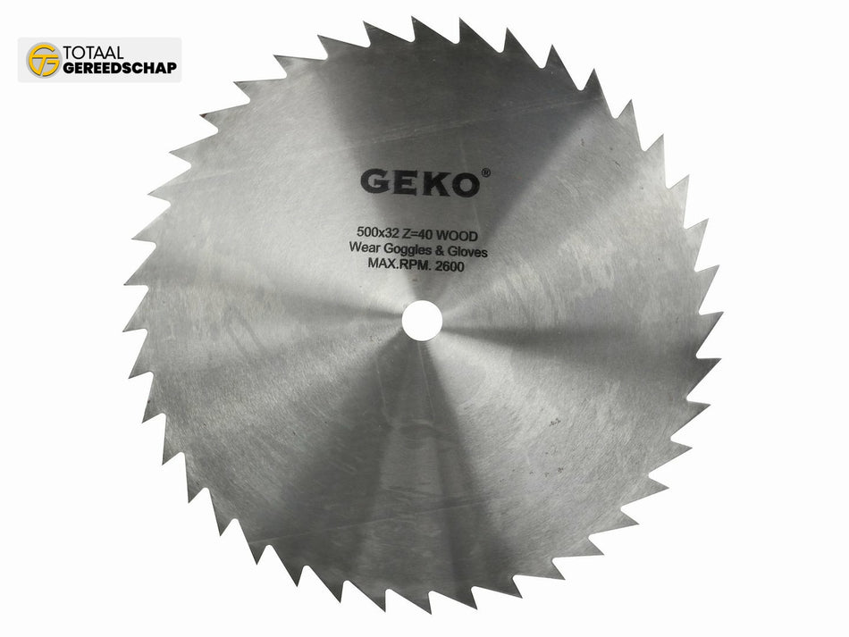 Circular saw blade for wood 500x32x40T*4 (thick)
