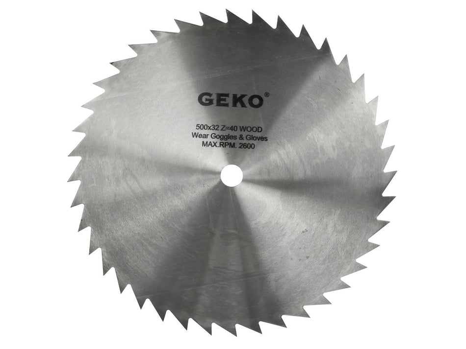 Cirkelzaagblad voor hout 500x32x40T*4 (dik)