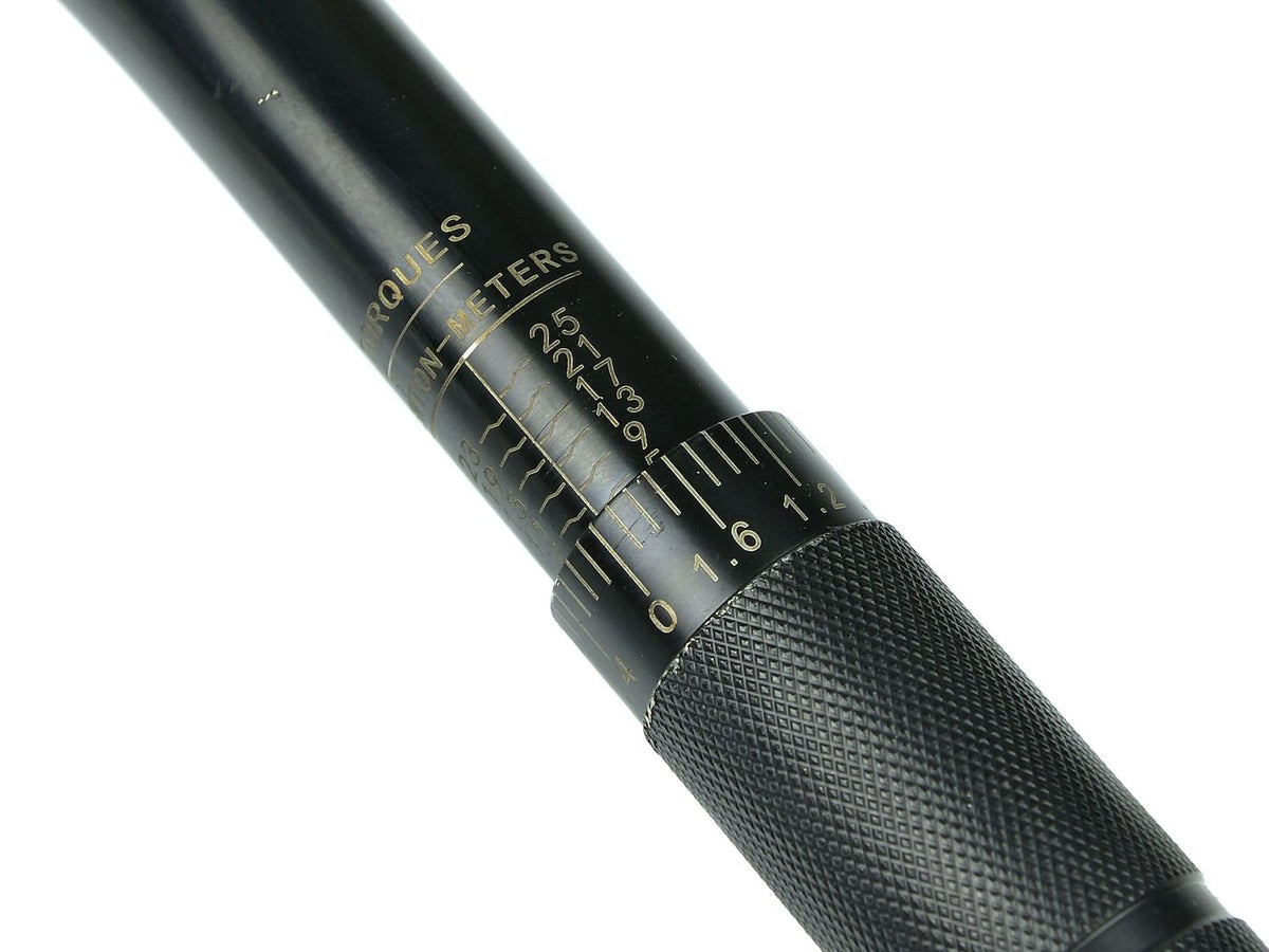 Momentsleutel 1/4" 5-25Nm Zwart HD