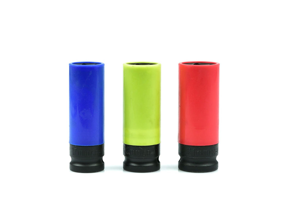 Momentsleutel 1/2" 28-210Nm + dopsleutelset Zwart HD