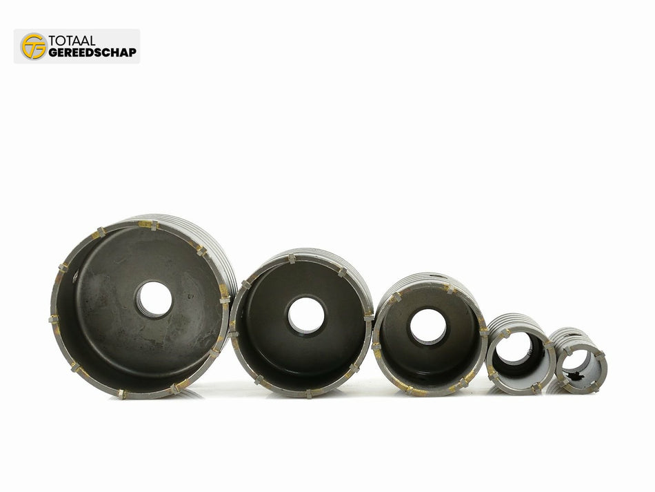 9pcs SDS hole saw, blow case