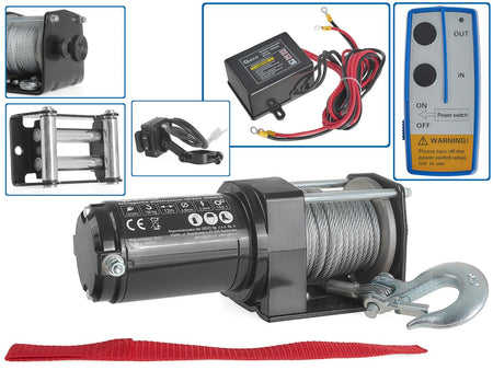 Elektrische lier 12V 3000LB
