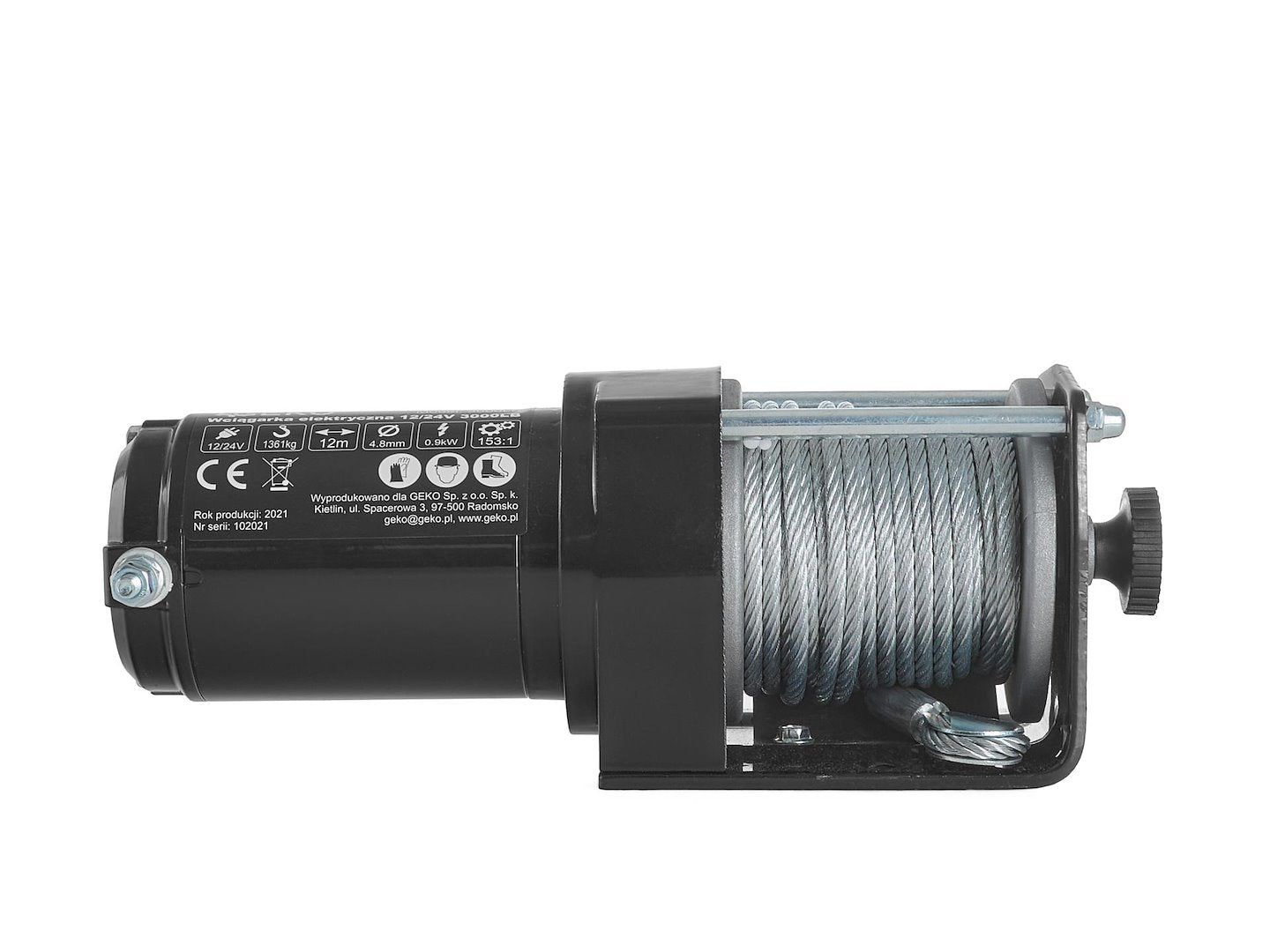 Elektrische lier 12V 3000LB