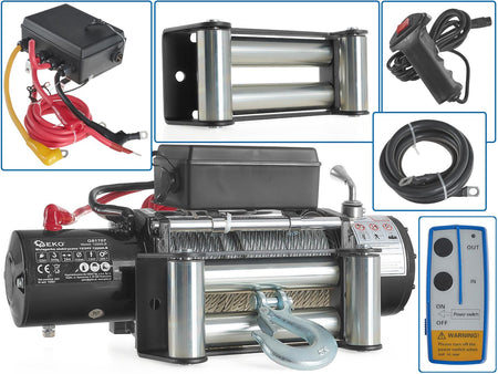 Elektrische lier 12V 12000LB